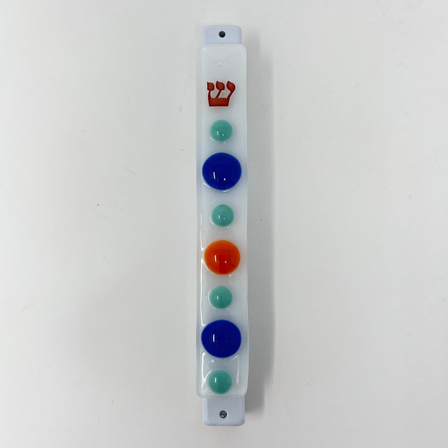 Circled Patterned Mezuzah Case