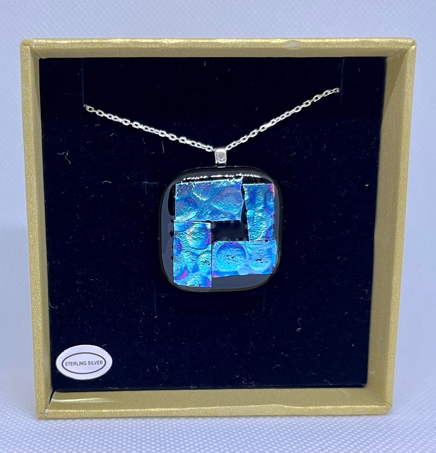 Bubble Blue Necklace