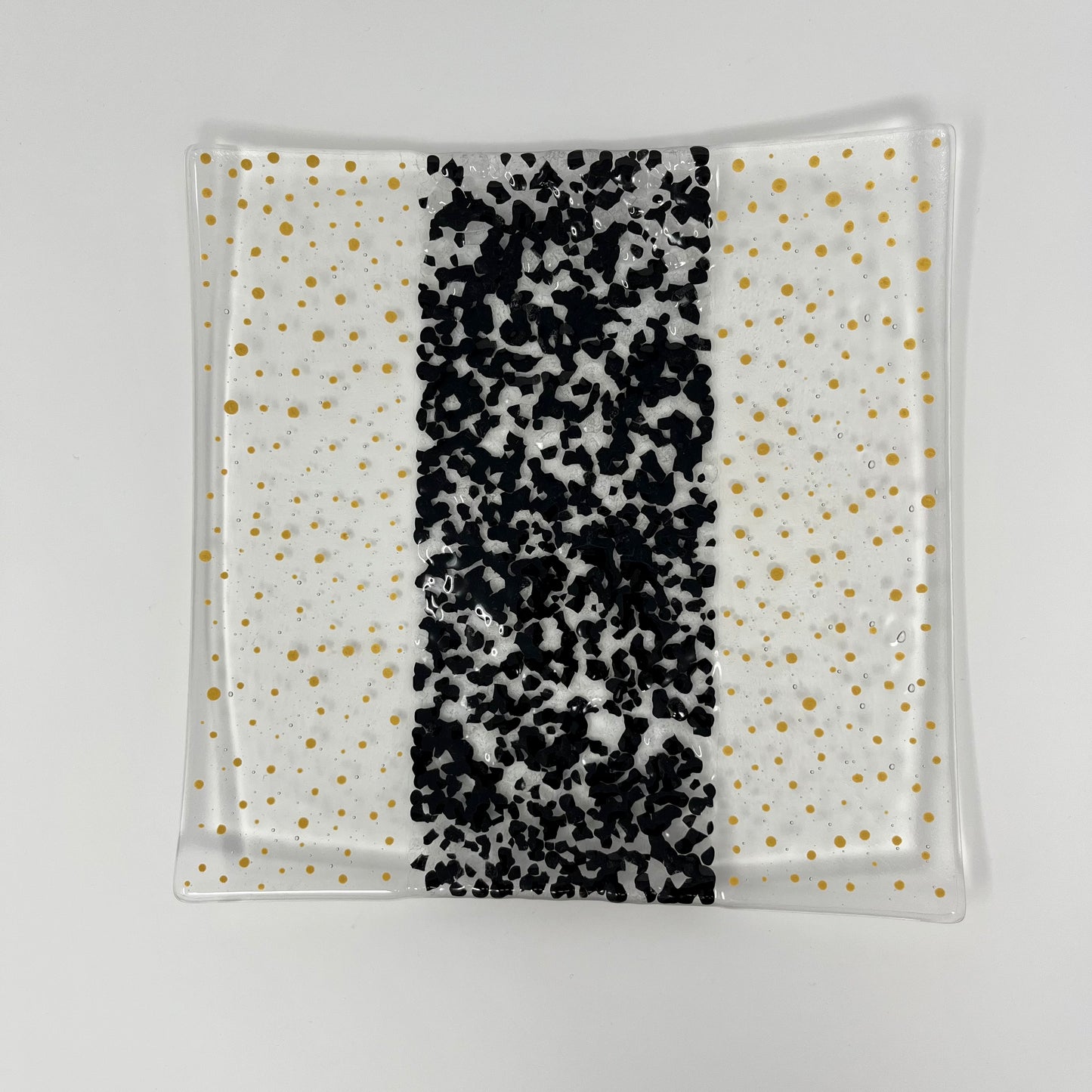 Black and Gold Speckled Tray