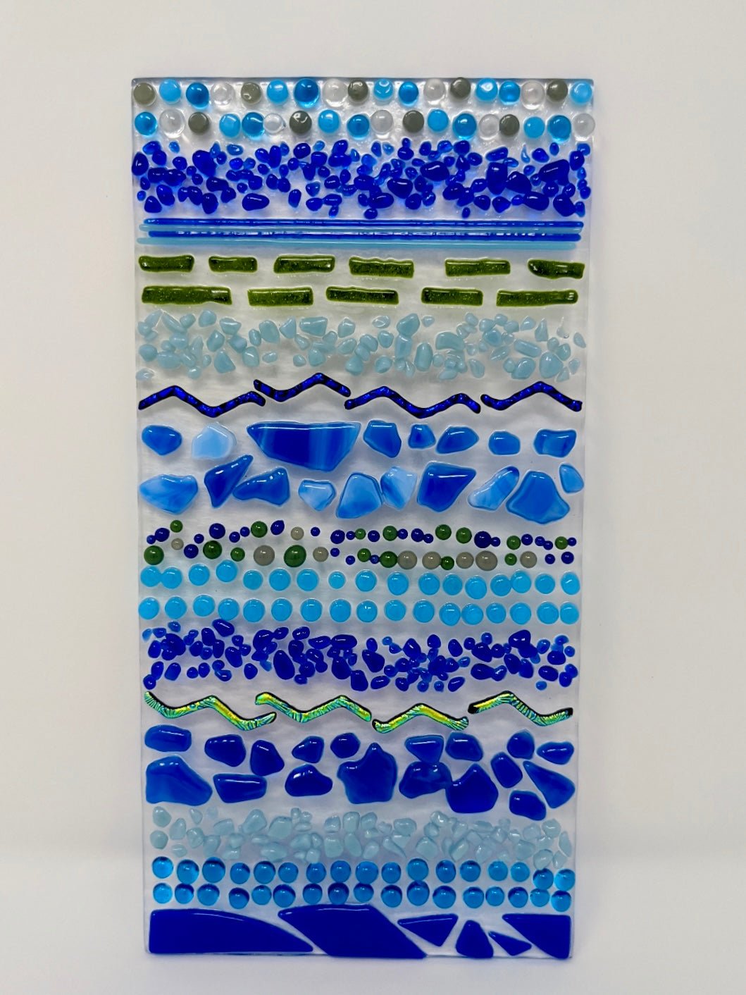 Ocean Inspired Wall Art - Y.A. Fused Glass -